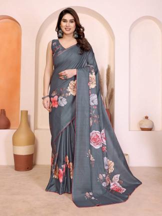 GC digital print wholesale silk sarees